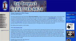 Desktop Screenshot of 1stinspect.biz